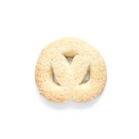 pretzel shaped butter cookie from Germany photo