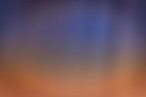 Abstract blue orange background with smooth gradient. photo