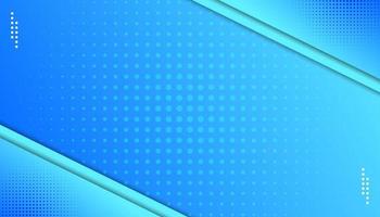 Blue gradient background with halftone vector