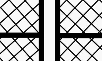 metal gate vector illustration good for element design
