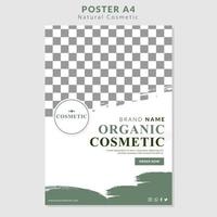 Poster Natural Cosmetic vector