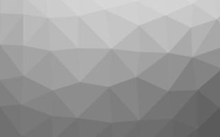 Light Silver, Gray vector abstract polygonal layout.