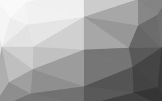 Light Silver, Gray vector triangle mosaic texture.