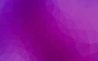 Light Purple vector low poly cover.