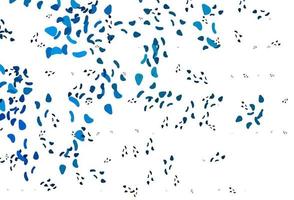 Light BLUE vector texture with random forms.