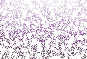 Light Purple vector background with bubbles.