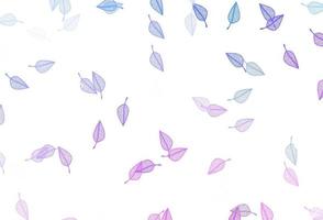 Light Pink, Blue vector sketch background.