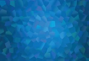 Light BLUE vector template in hexagonal style.