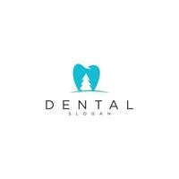 Dental Clinic Logo Tooth abstract design vector template Linear style. Dentist stomatology medical doctor Logotype concept icon.