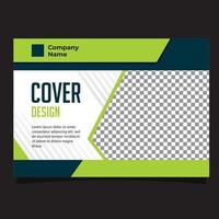 horizontally cover design, suitable for book, report, proposal, profil, magazine, and presentation vector