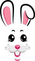 The rabbit is the symbol of 2023. Vector illustration