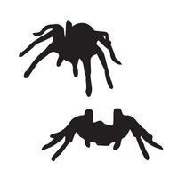 Spider Silhouette Art vector