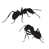 arte de silueta de hormiga