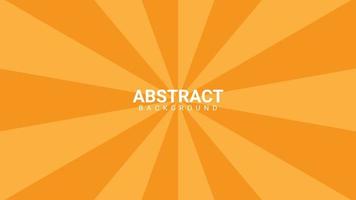 geometric abstract background with orange color vector