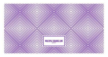 multiple rhombus shapes with different line thickness vector