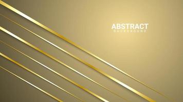 geometric abstract background with golden lines
