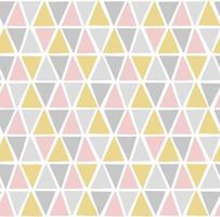 Triangle seamless pattern. Vector hand drawn geometric background. Abstract triangular pieces.