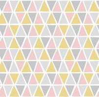 Triangle seamless pattern. Vector hand drawn geometric background. Abstract triangular pieces.