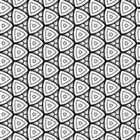Seamless abstract background with triangular tiles vector