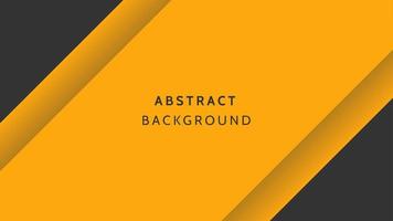 Dark Gold Abstract geometric tech corporate design  background vector