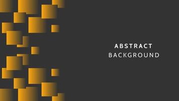 Dark Gold Abstract geometric tech corporate design  background vector