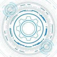digital technology and engineering, digital telecoms concept, Hi-tech ,futuristic technology background, vector illustration.