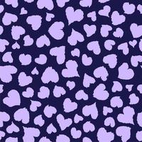 hand drawn hearts pattern, perfect for stationery, textiles and decoration vector