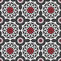 Ethnic decorative seamless pattern design vector
