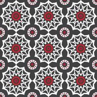 Ethnic decorative seamless pattern design vector