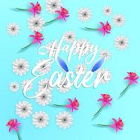 easter poster and banner illustration vector