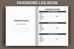 Password logbook tracker, Diary, Password Tracker, Password Log Book, Diary Publishing, vector