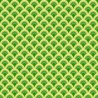 Simple geometric seamless pattern background in Japanese style with fresh green color .