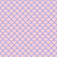 Simple geometric seamless pattern background in Japanese style with pink and purple color . vector