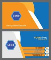 Modern Business Card Design vector