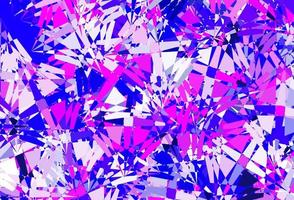 Light Purple, Pink vector background with polygonal forms.