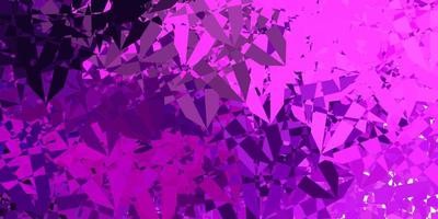 Light Purple, Pink vector pattern with polygonal shapes.