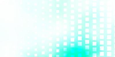 Light Green vector background with rectangles.
