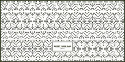 unique abstract trigonal shape pattern vector