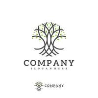 Tree logo vector template, Creative Tree logo design concepts