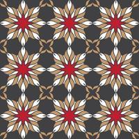 Seamless abstract ornamental pattern vector