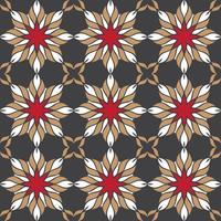 Seamless abstract ornamental pattern vector