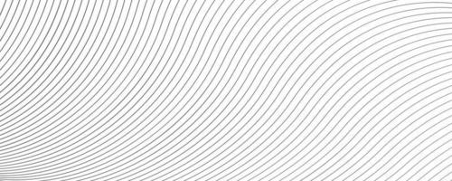 White background with wavy lines and copy space vector