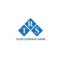 TRS creative initials letter logo concept. TRS letter design.TRS letter logo design on white background. TRS creative initials letter logo concept. TRS letter design. vector