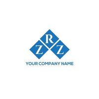 ZRZ letter logo design on white background. ZRZ creative initials letter logo concept. ZRZ letter design. vector