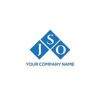 . JSO letter design.JSO letter logo design on white background. JSO creative initials letter logo concept. JSO letter design.JSO letter logo design on white background. J vector