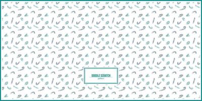artistic and colorful doodle scratch pattern vector