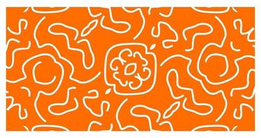 random hand doodles pattern vector