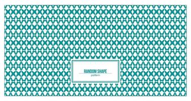 random X shape pattern lined up sideways vector