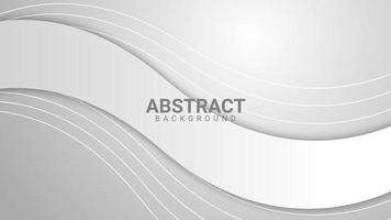 abstract background with gray curve lines vector