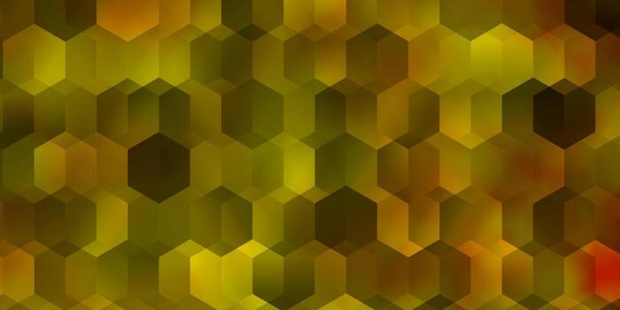 Light Orange vector layout with hexagonal shapes.